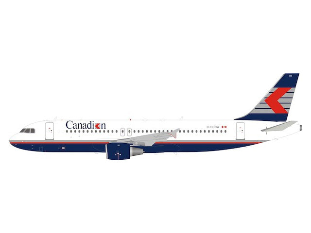 A320-200 カナディアン航空 C-FDCA (スタンド付属) 1/200 [B-320-CP-001]