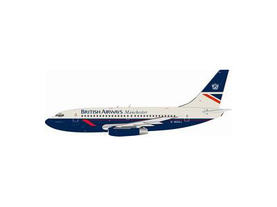 737-200 British Airways Manchester G-BGDJ "Delamere Forest" (stand included) 1/200 [B-732-BA-05]