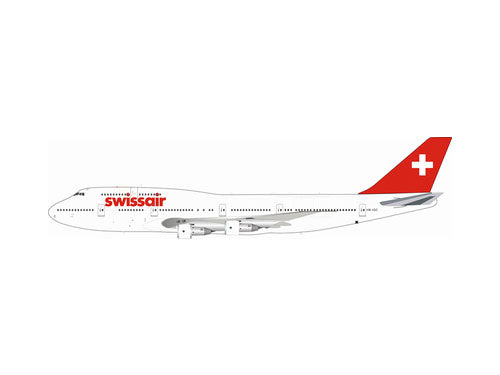 747-300 スイス航空 HB-IGC With Stand 1/200 [B-743-SR-12]