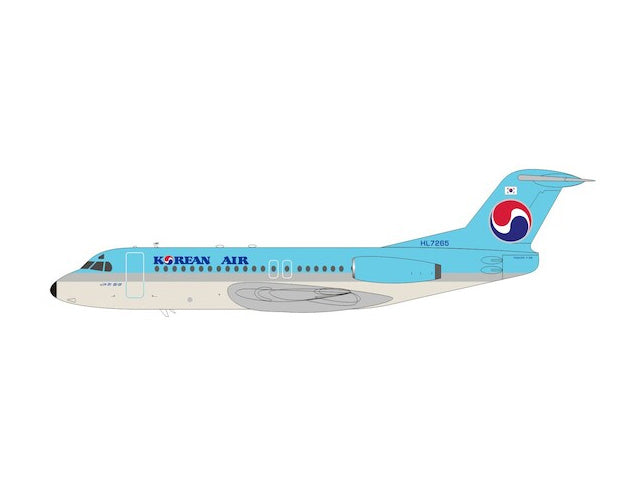 [Pre-order item] F-28-4000 Korean Air 1980s HL7265 1/200 [B-F28-KL-25]