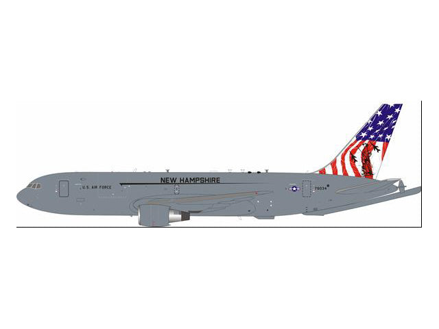 【予約商品】KC-46A（767-200） アメリカ空軍 ニューハンプシャー州空軍 第157空中給油航空団 特別塗装「空軍75周年／ポーツマス市創設400周年」 2022年7月  ピース基地 #76064 「City of Portsmouth」 1/200 [B-KC46-USAF]