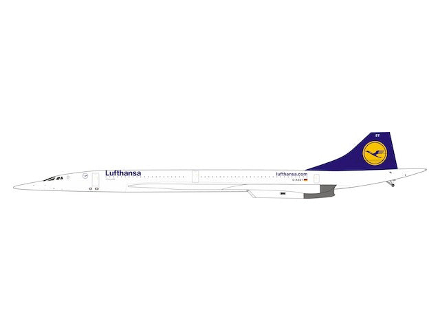 Concorde Lufthansa Virtual Paint D-ASST With Stand 1/200 [B-SST-LH-002]