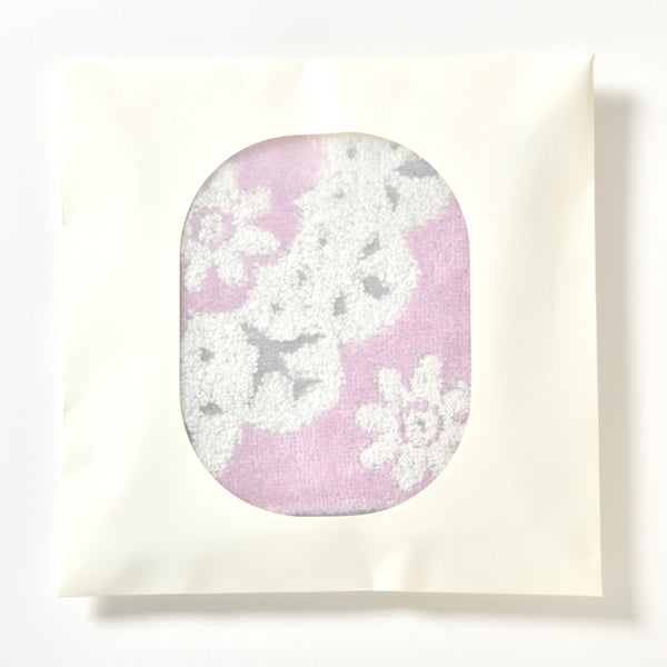 JAL Original Imabari Towel Handkerchief Flower Pink [BJB5411]