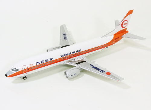 737-400 日本トランスオーシャン航空 特別塗装 「SWAL南西航空復刻」 JA8999 1/130 ※プラ製 [BJQ1127]
