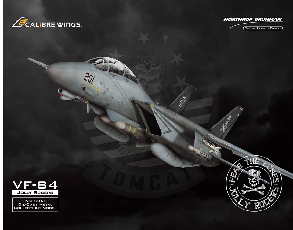 Calibre Wings F-14A アメリカ海軍 第84戦闘飛行隊 「ジョリー Calibre Wings F-14A アメリカ海軍 第84戦闘飛行隊 「ジョリー