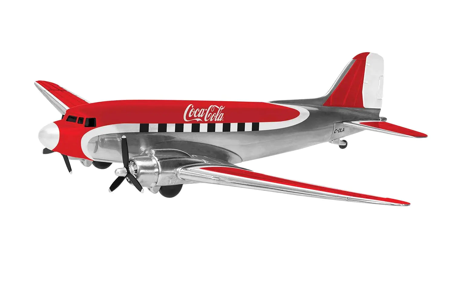 コカ・コーラ DC-3 模型 飛行機 1/144スケール 模型コーギー コカ・コーラ DC-3 模型 飛行機 1/144スケール 模型コーギー