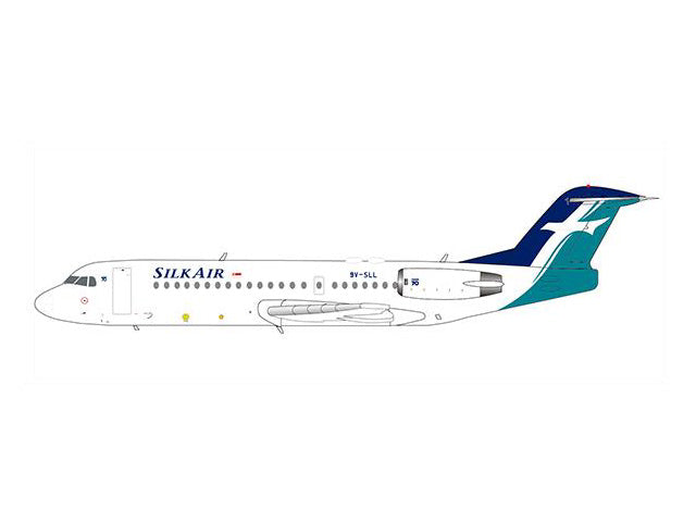 [Pre-order item] Fokker 70 Silk Air circa 1995 9V-SLL 1/400 [EW4F70001]