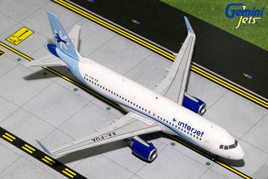 [Pre-order item] A320SL Interjet Airlines (Mexico) XA-FUA 1/200 *Made of metal [G2AIJ551]