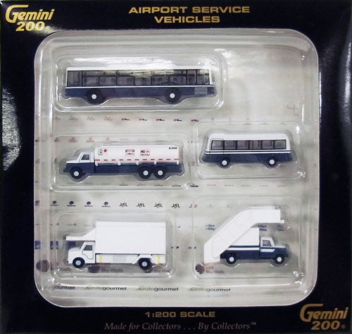 Airport Diorama Accessory Ground Service Vehicle (GSE) Set 1/200 [G2APS450]