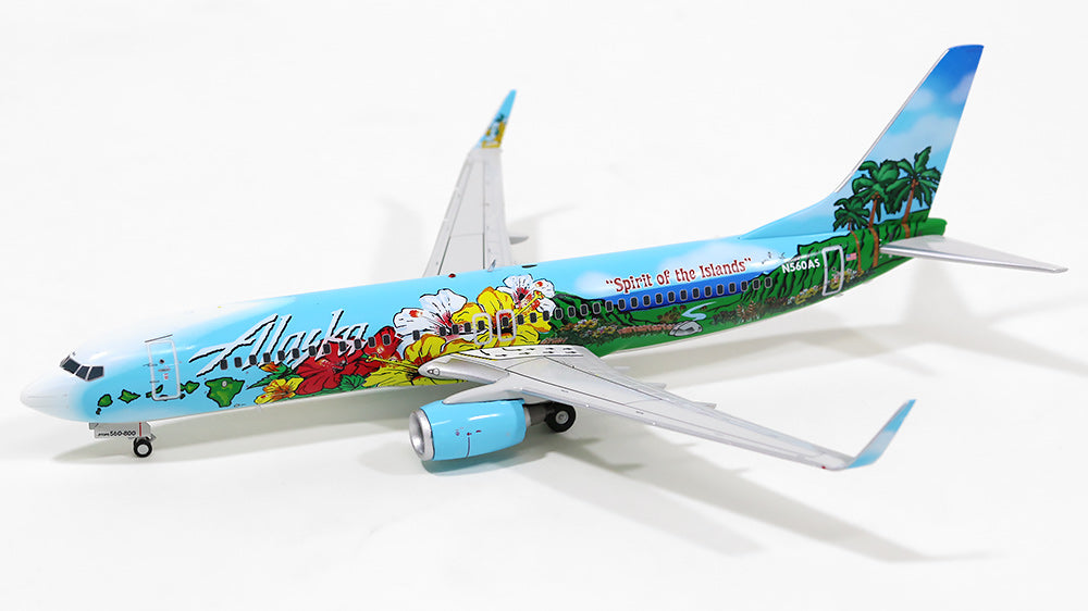 737-800w Alaska Airlines special paint "Spirit of the Islands" N560AS 1/200 [G2ASA399]