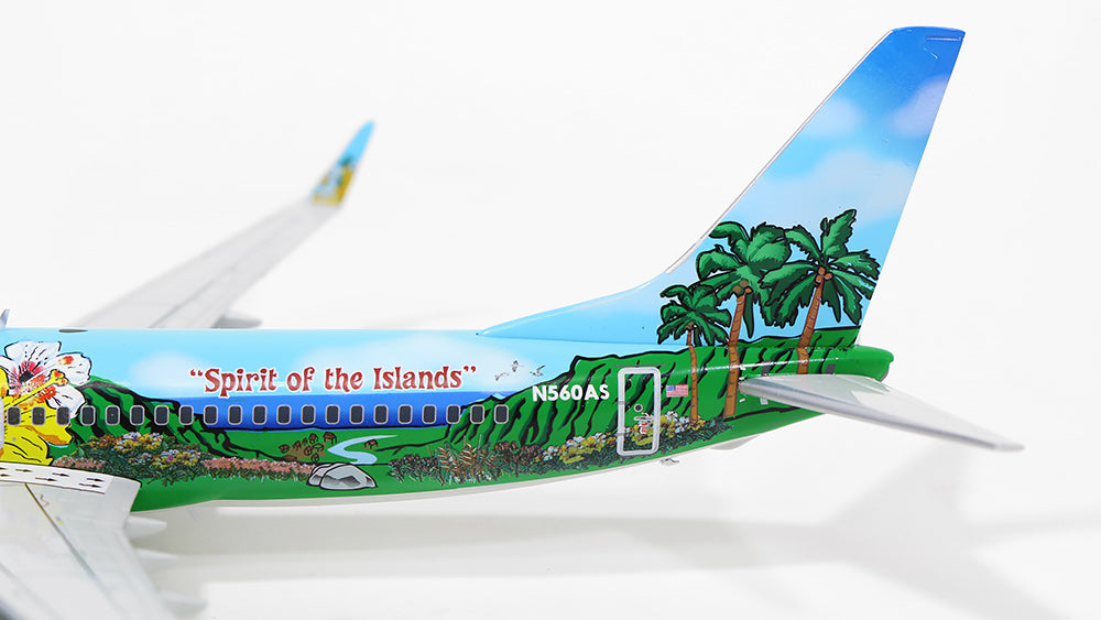 737-800w Alaska Airlines special paint "Spirit of the Islands" N560AS 1/200 [G2ASA399]