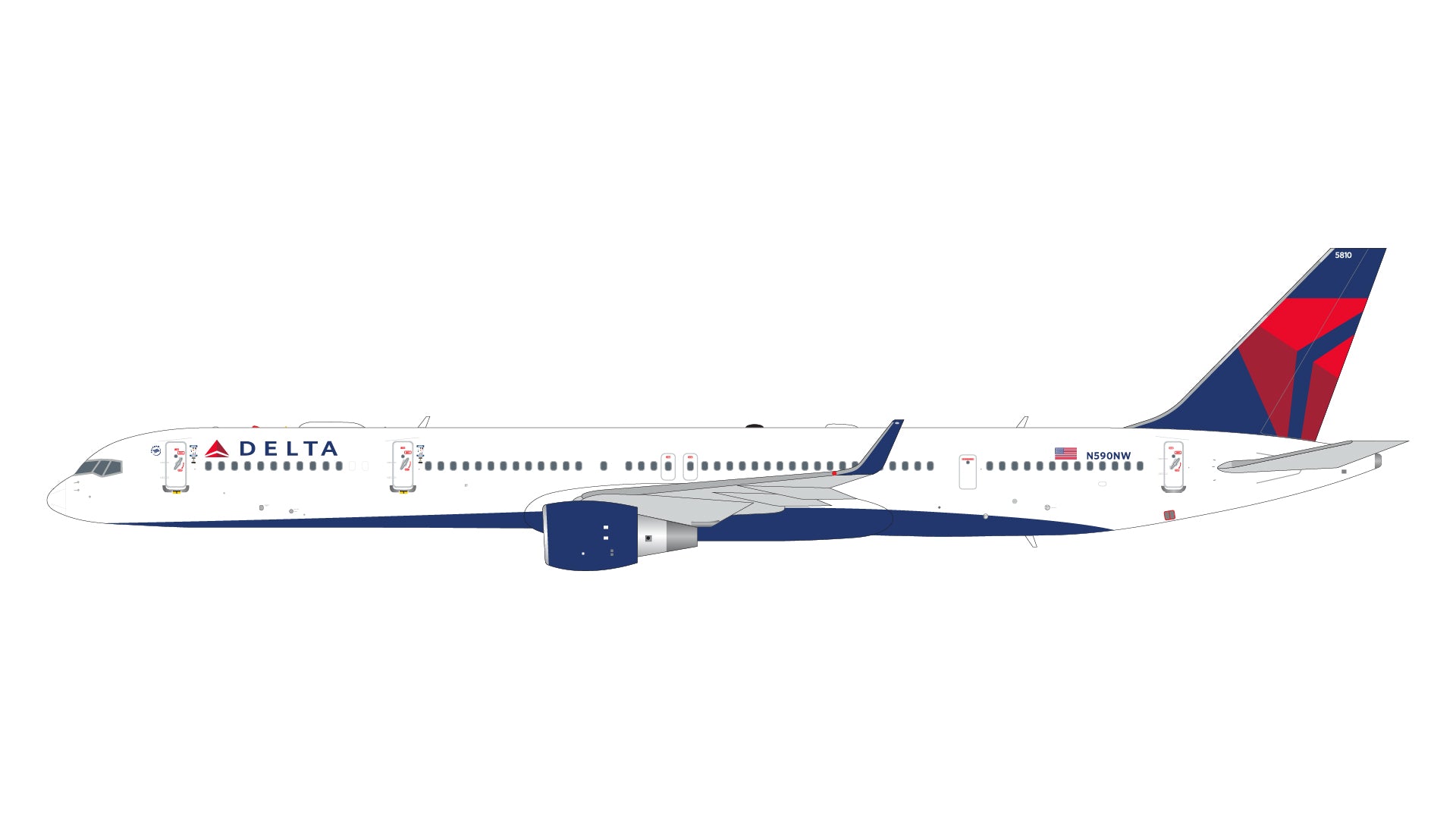 [Pre-order item] 757-300W Delta Airlines N590NW 1/200 (GJ20230412) [G2DAL1111]