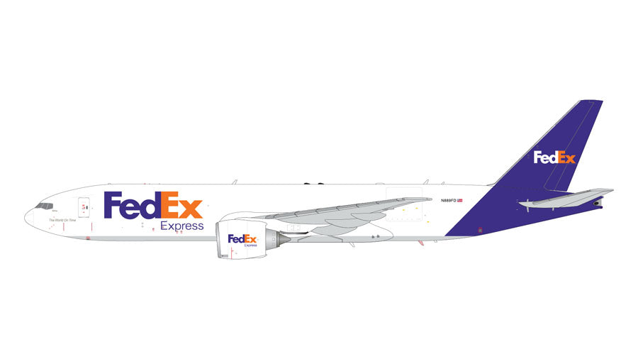 [Pre-order item] 777F (200LR cargo type) FedEx N889FD 1/200 [G2FDX1070]