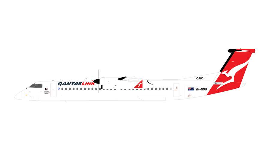 DHC-8-Q400 Qantas Link (Sunstate Airlines) VH-QOU 1/200 *Made of metal [G2QFA050]