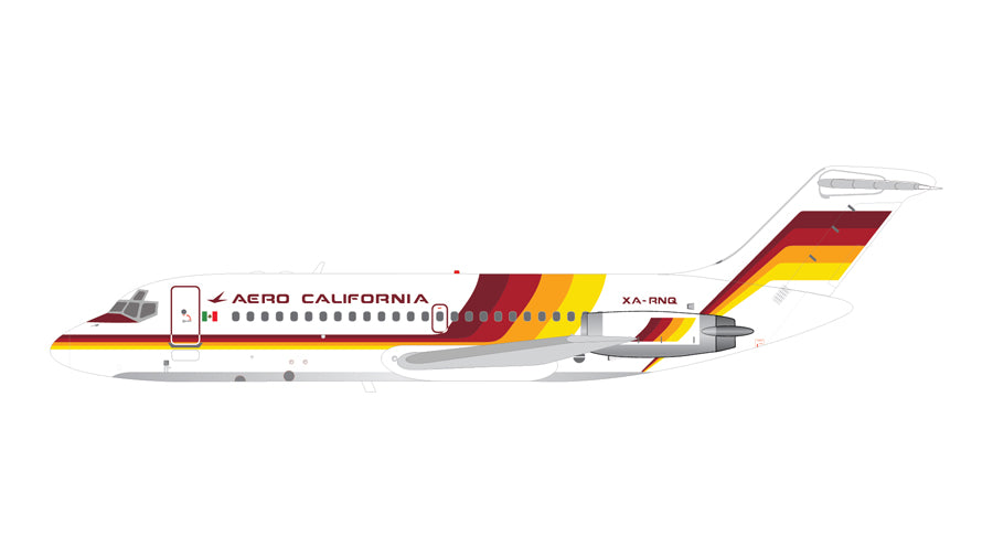 DC-9-10 Aero California 00s XA-RNQ 1/200 *Made of metal [G2SER379]