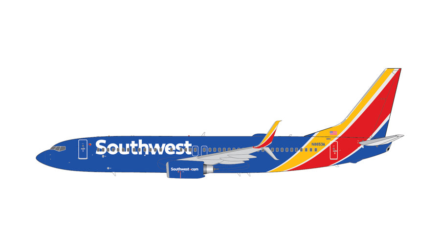 737-800sw Southwest Airlines N8653A 1/200 *Made of metal [G2SWA682]