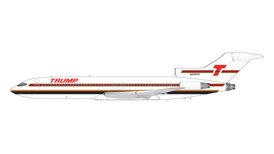 [Pre-order item] 727-200 Trump Shuttle (USA) 1980s-1990s N918TS 1/200 [G2TPS945]