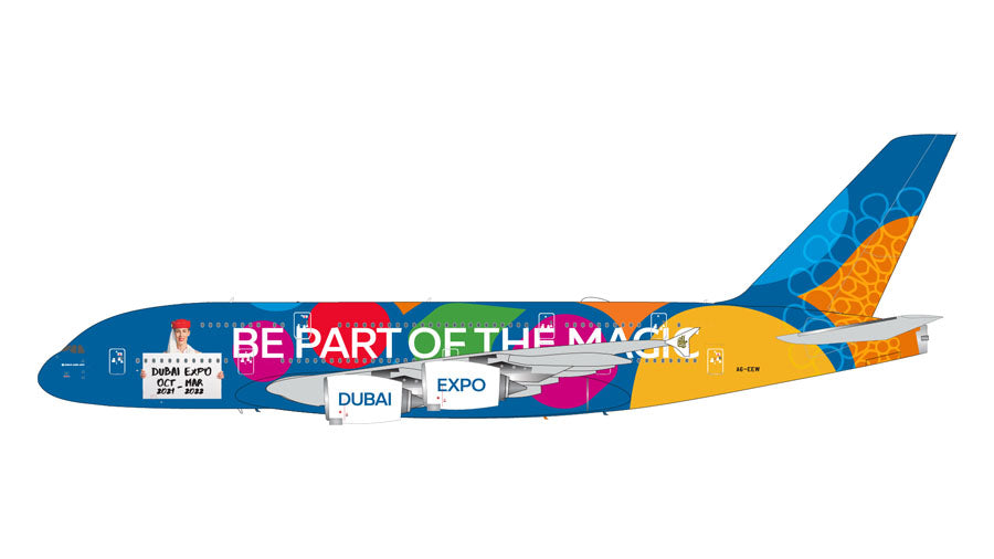 【予約商品】A380 エミレーツ航空 特別塗装「ドバイエキスポ」 2021年 A6-EEW 1/200 [G2UAE1150]