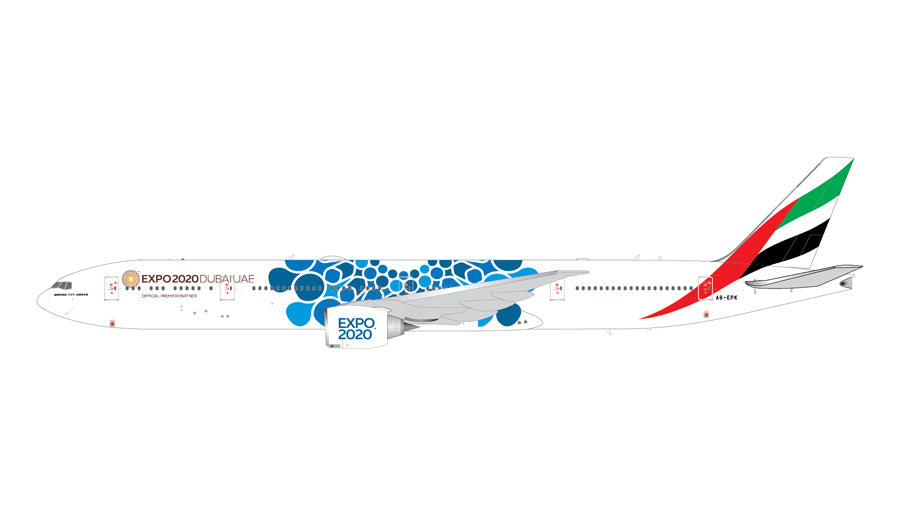 777-300ER Emirates A6-EPK "Expo 2020 Blue Baubles" 1/200 [G2UAE776]