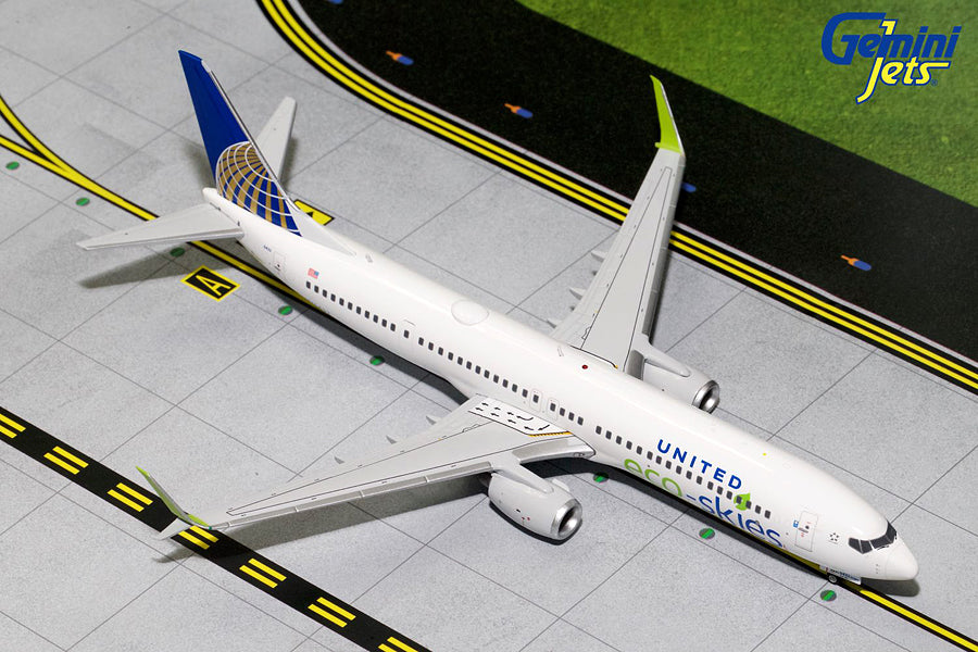 737-900sw United Airlines special paint "Eco-Skies" N75432 1/200 *Made of metal [G2UAL602]