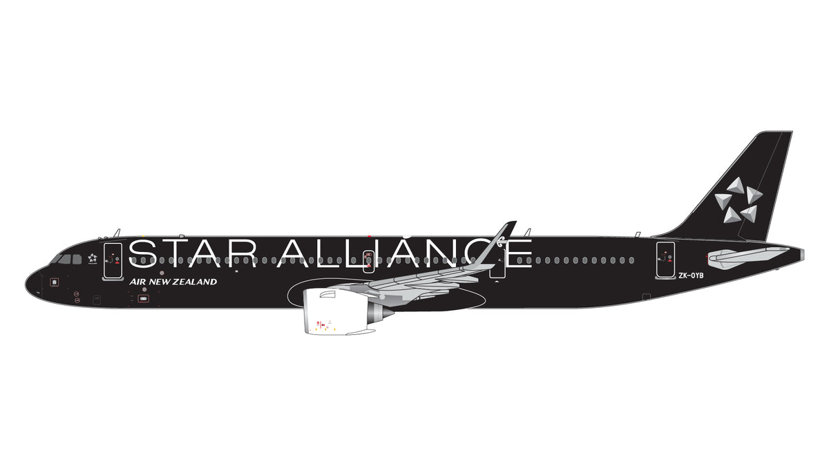 【予約商品】A321neo ニュージーランド航空 スターアライアンス ZK-OYB 1/400 (GJ20230412) [GJANZ2178]