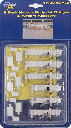 GeminiJets 空港ジオラマアクセサリー 搭乗橋（中・小型機用） 6個入り