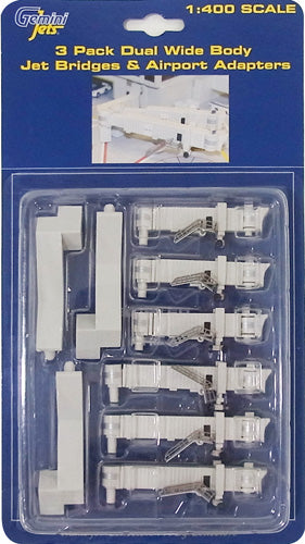 Airport diorama accessories boarding bridge (for large aircraft) 3 pieces 1/400 *Plastic [GJARBRDG2]