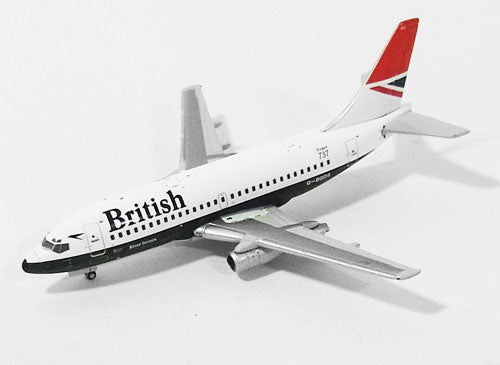 【予約商品】737-200 ブリティッシュ・エアウェイズ 80年代 「British」ロゴ G-BGDS 1/400 [GJBAW136]