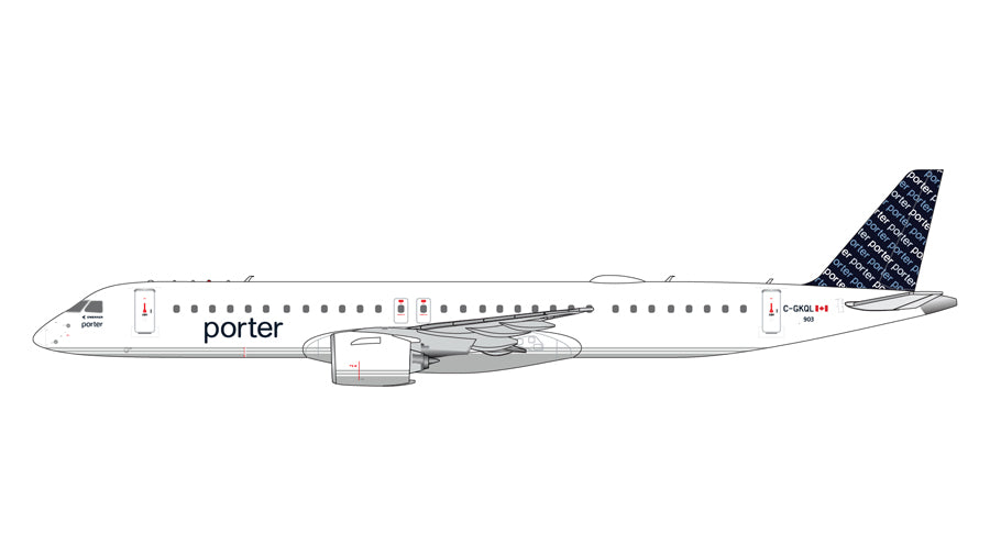 E195-E2 Porter Airlines C-GKQL 1/400 [GJPOE2198] 