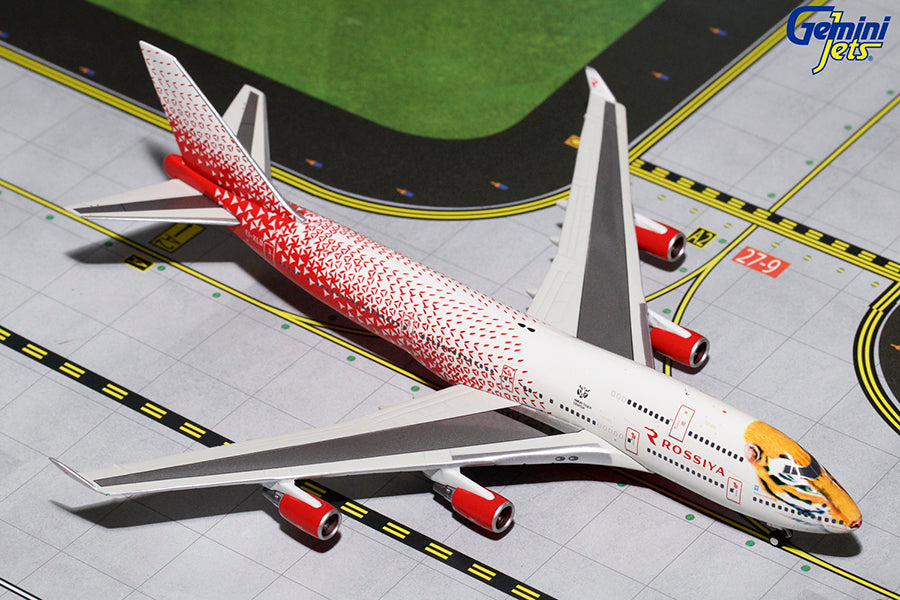 ROSSIYA ロシア航空 B747-400 1/400 GeminiJets 747-400 Rossiya Airlines 2016 new paint EI-XLD