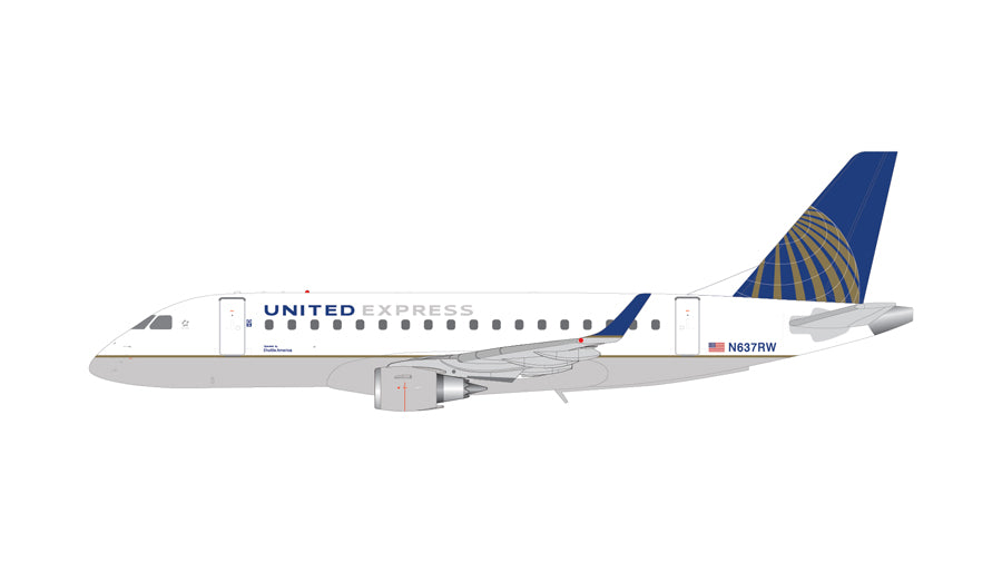 Embraer 170SE United Express (Republic Airlines) N637RW 1/400 [GJUAL1253]