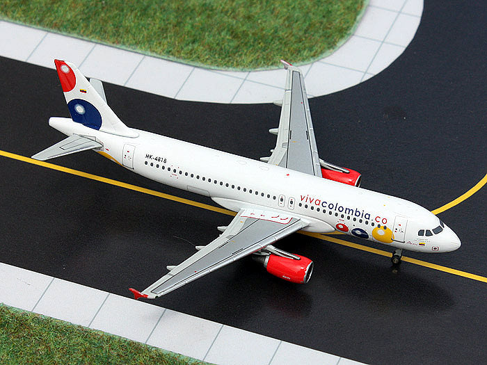 GeminiJets A320 ビバ・コロンビア HK-4818 1/400 [GJVVC1312]