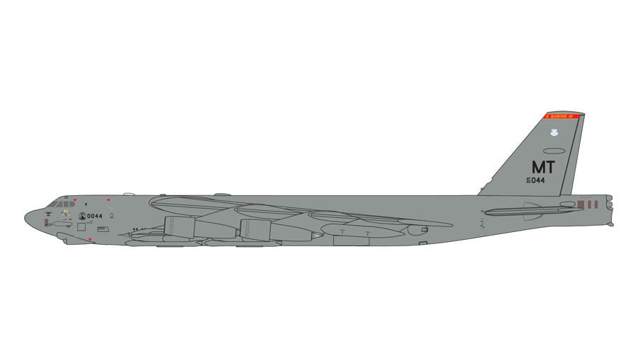 [Pre-order item] B-52H US Air Force 5th Bombardment Wing 23rd Bombardment Squadron "Baron" Minot Air Base, North Dakota #60-0044 1/400 [GMUSA124]