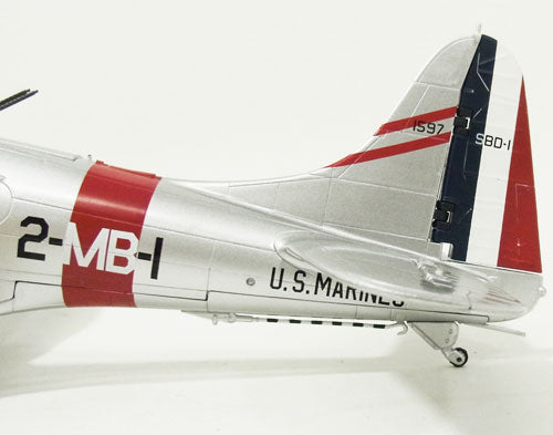 SBD-1 Dauntless, US Marine Corps, 2nd Marine Bomber Squadron "Red Devils", Captain's aircraft, San Diego, 40 years, 2-MB-1, 1/32 [HA0207]