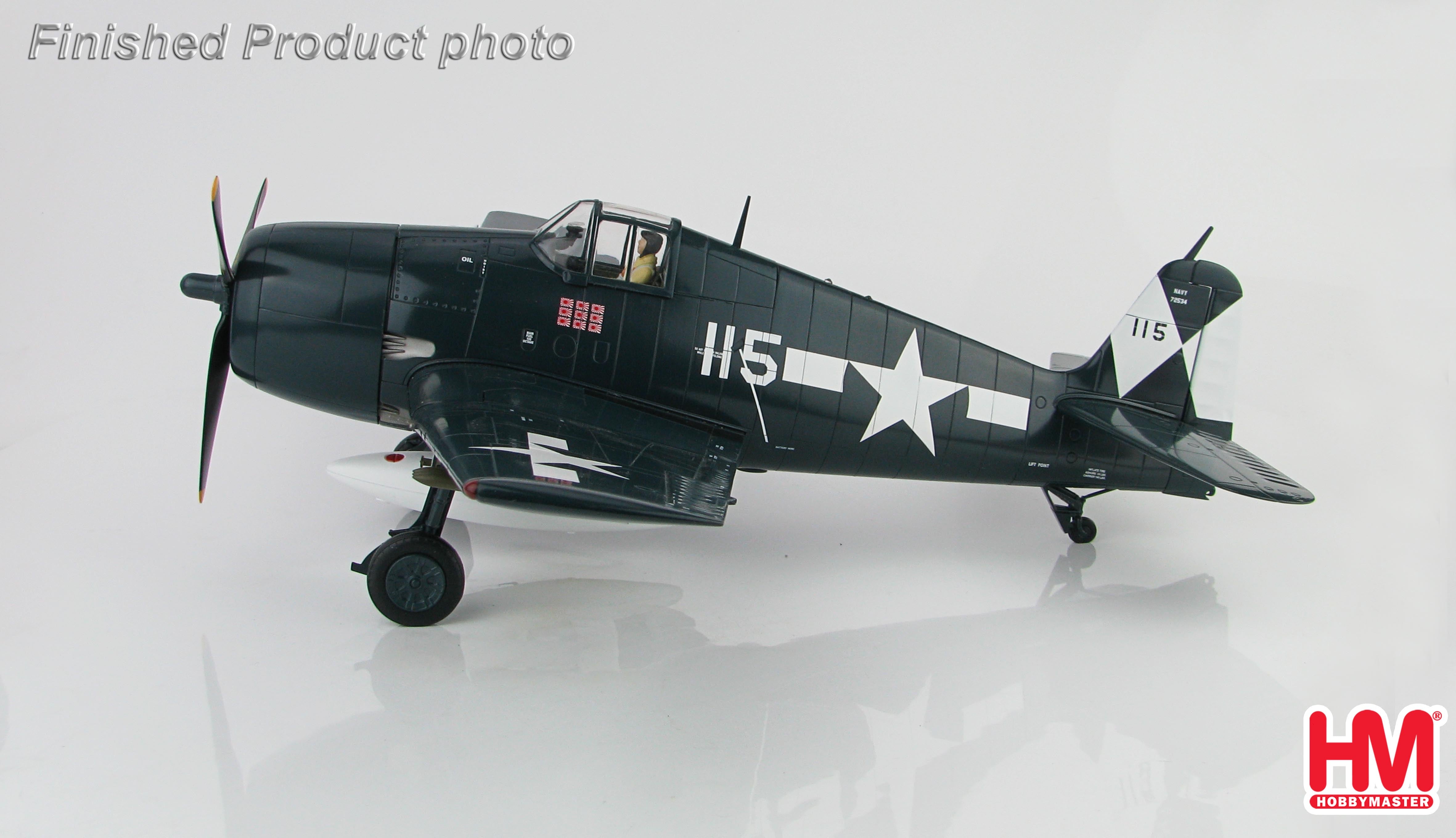 F6F-5 Hellcat, US Navy 83rd Fighter Squadron, aboard the aircraft carrier Essex, Battle of Okinawa, 1945 #15/#72534 1/32 [HA0306]