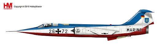 F-104G 西ドイツ海軍 デモチーム「バイキングス」86年 26+72 1/72 [HA1017]