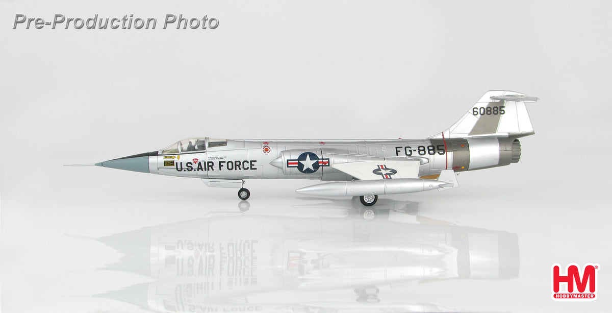 F-104C アメリカ空軍 高度世界記録達成時 ジョー・ジョンソン大尉機 エドワーズ基地 59年 #56-0885 1/72 [HA1039]