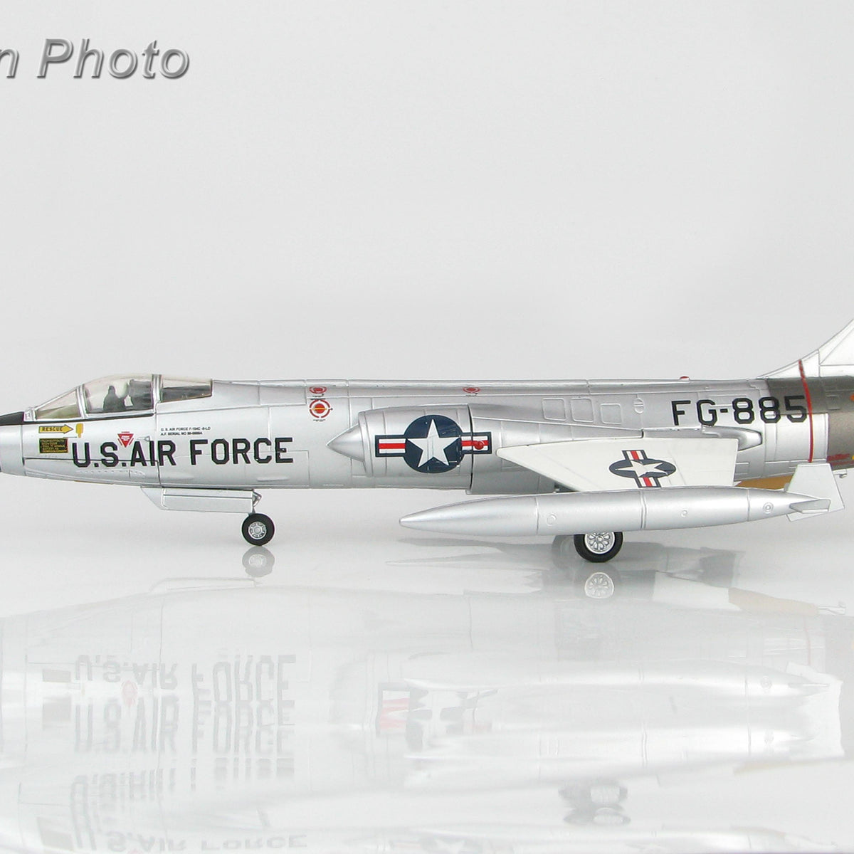 Hobby Master F-104C アメリカ空軍 高度世界記録達成時 ジョー・ジョンソン大尉機 エドワーズ基地 59年 #56-0885 1/72  [HA1039