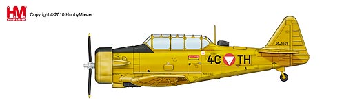 LT-6Gテキサン オーストリア空軍 第2飛行訓練学校 ヘーアシング・リンツラント郡 60年夏 1/72 [HA1507]