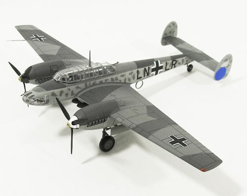 Bf110E-1 German Air Force No. 77 Fighter Wing (Destroyers) 1st Squadron Lt. Felix Maria Brandes's aircraft, Finland, 1942 LN+LR 1/72 [HA1810]