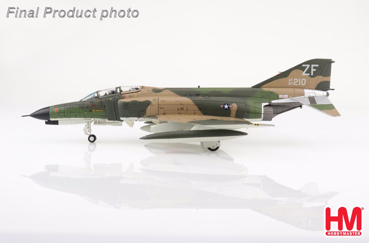 F-4E アメリカ空軍 第432戦術偵察航空団 第58戦術戦闘飛行隊 フィリップ・.ハンドレー少佐／ジョン・スモールウッド少尉機（MiG-19撃墜） 1972年6月2日 ZF/#67-0210 1/72 [HA19041]