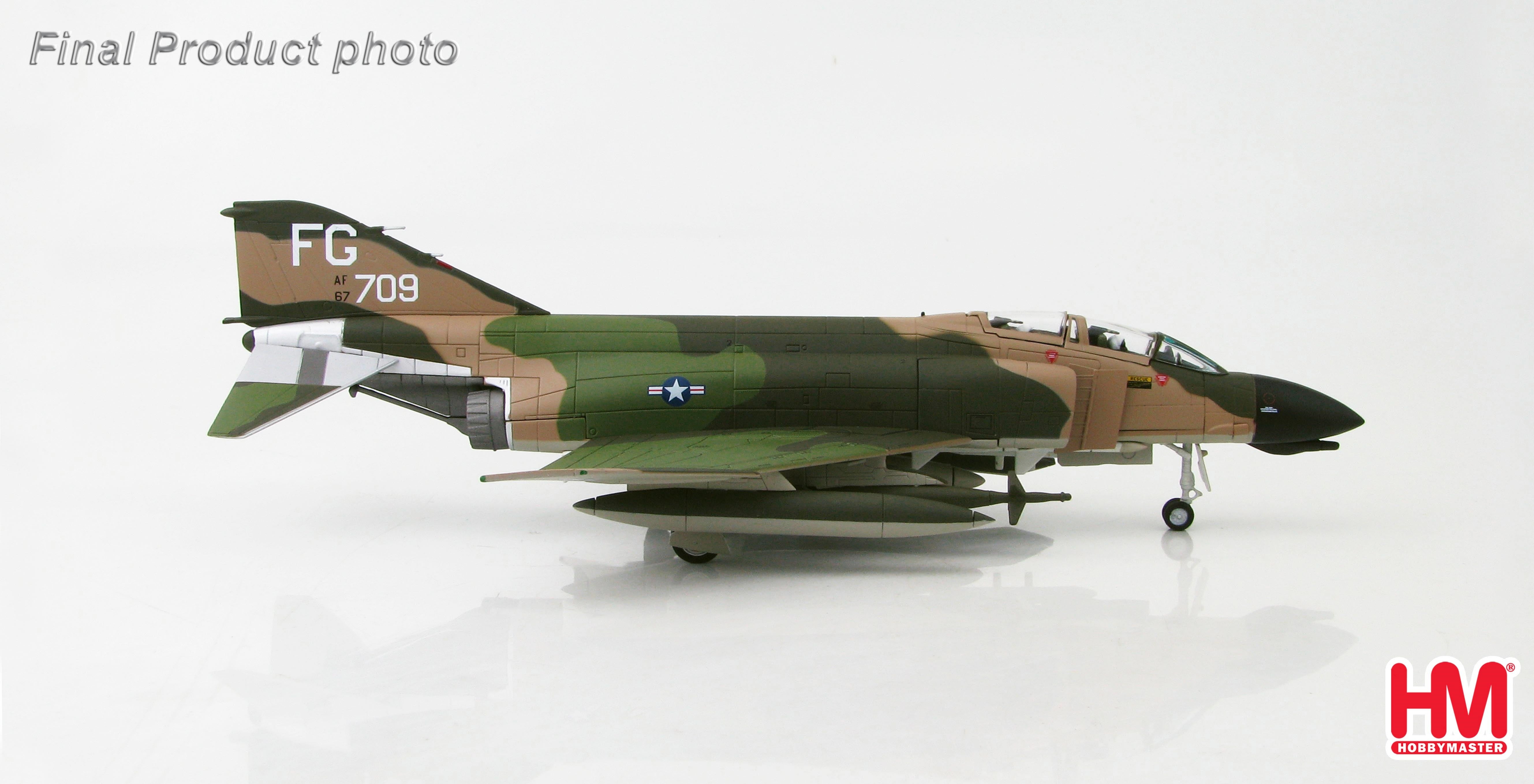 F-4D, US Air Force, 8th Tactical Fighter Wing, 433rd Tactical Fighter Squadron, with Pave Knife Guidance Pod, Udon Air Base, Thailand, FG/#60-7709, 1/72 [HA1949]