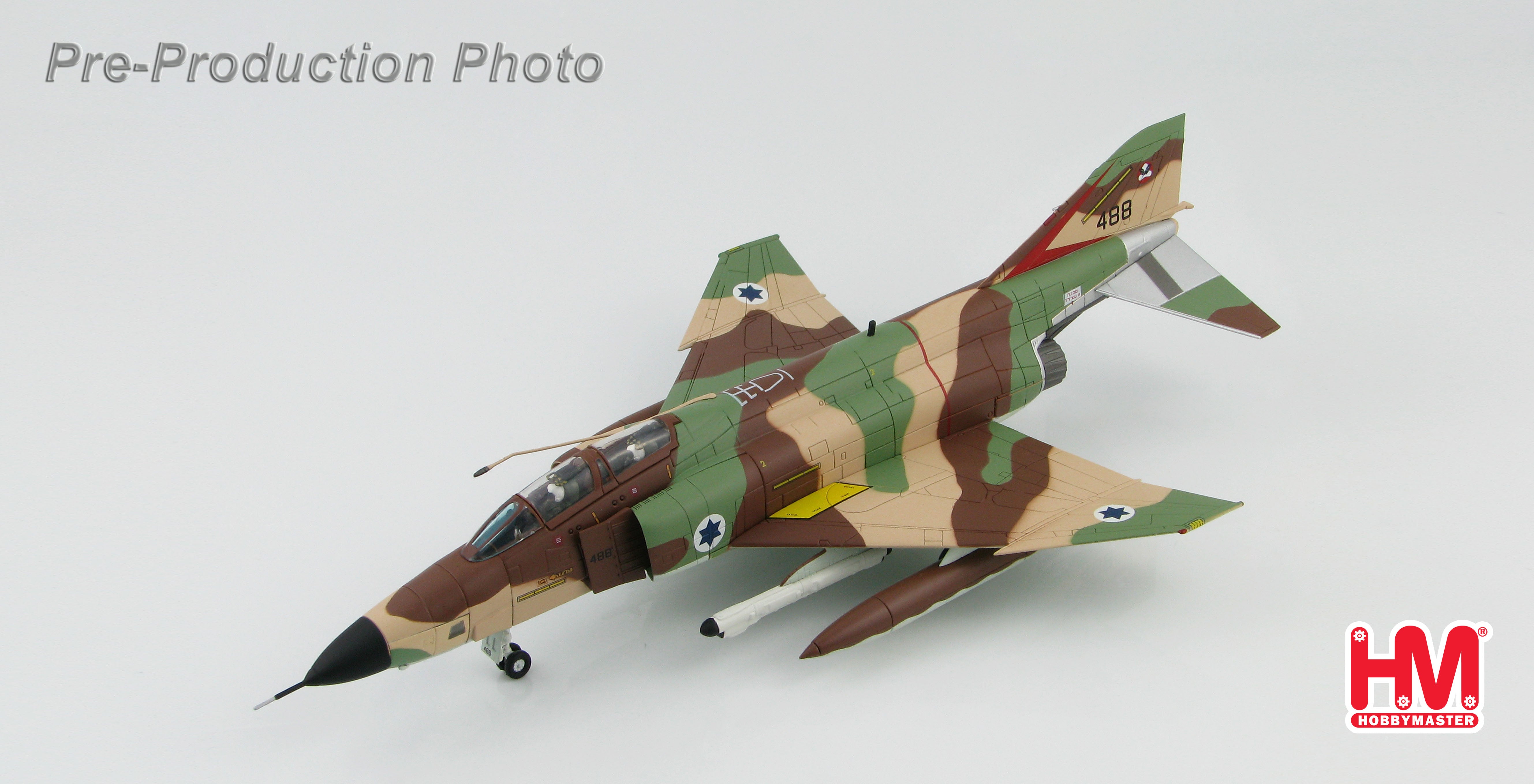 RF-4E Israel Defense Forces Air Force 119th Squadron "Bat" #488 1/72 [HA1959]