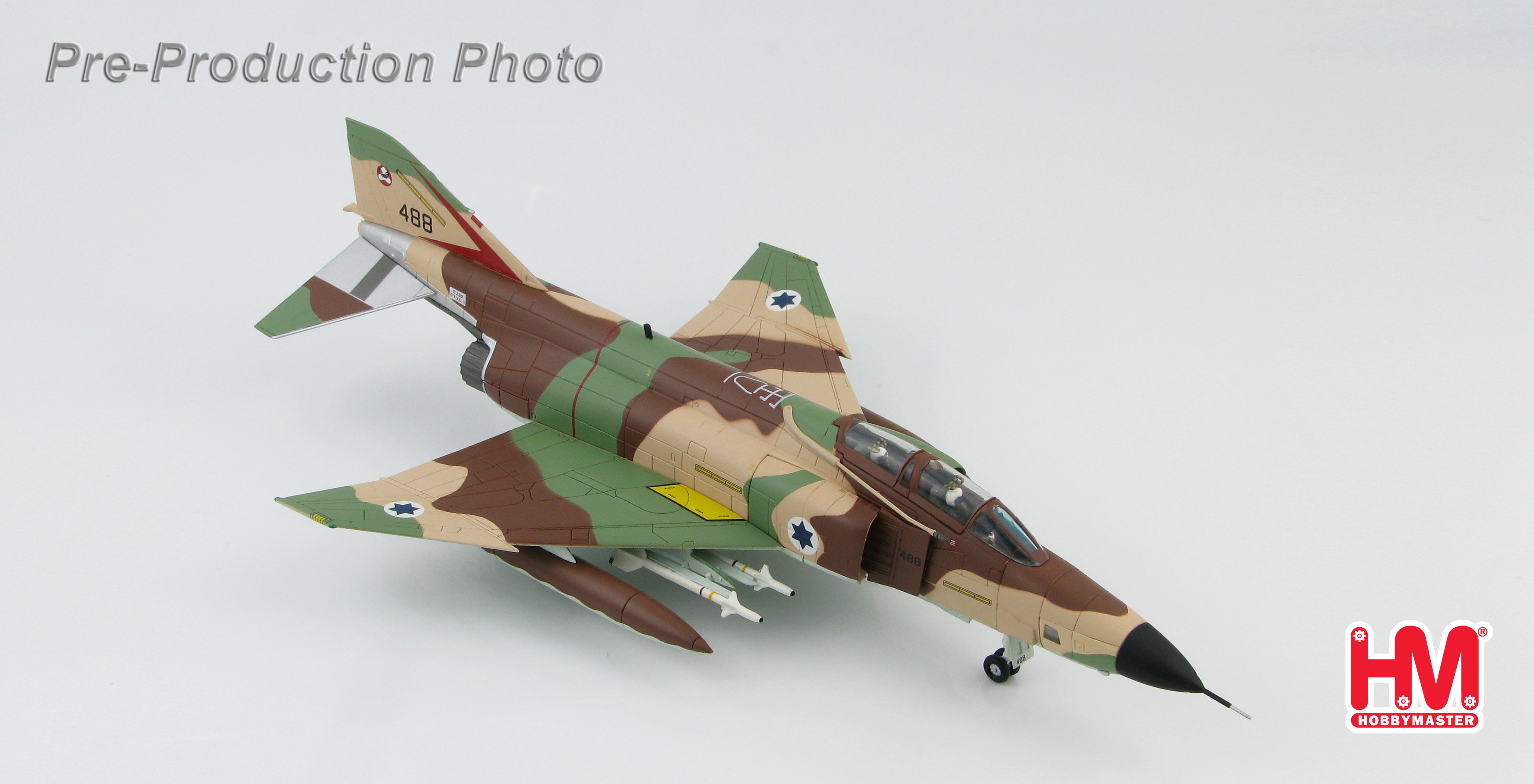 RF-4E Israel Defense Forces Air Force 119th Squadron "Bat" #488 1/72 [HA1959]