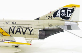 F-4B アメリカ海軍 第84戦闘飛行隊 「ジョリーロジャース」 65年 #151474/AG208 1/72 [HA1968]