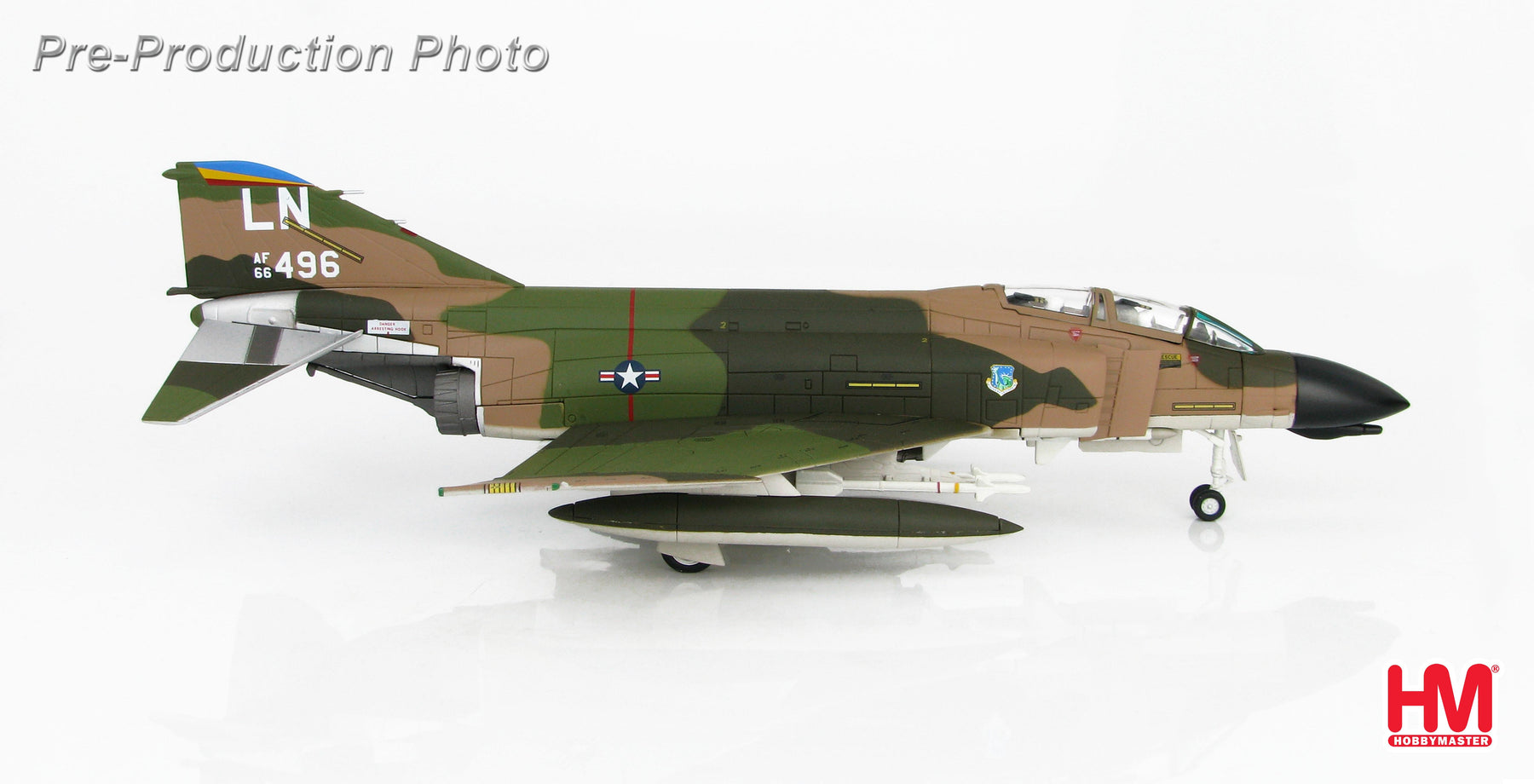 F-4D 在欧アメリカ空軍 第48戦術戦闘航空団 第493戦術戦闘飛行隊 レイクンヒース基地・イングランド 76年 #66-7496 1/72 [HA1978]