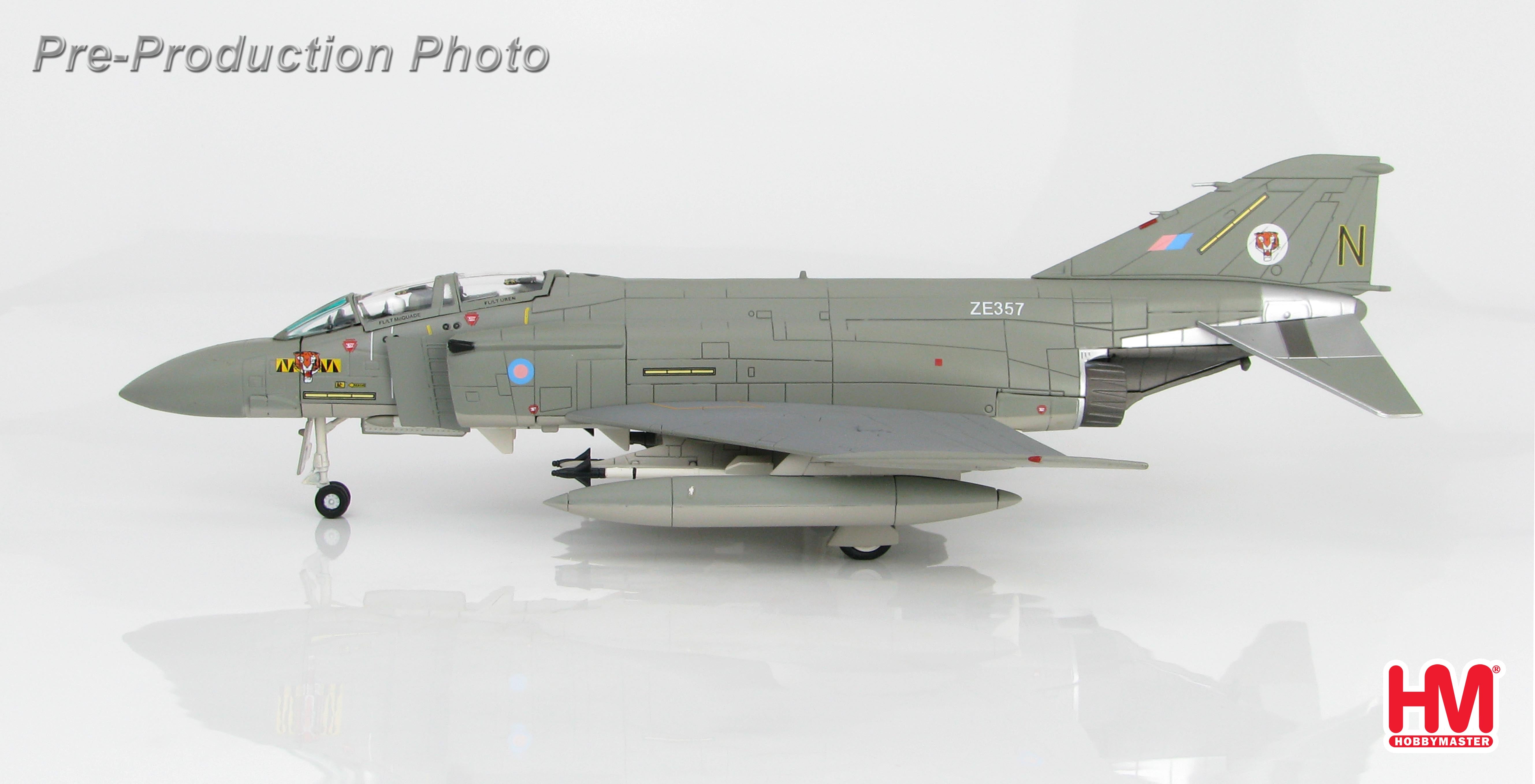 F-4J (UK) Royal Air Force No. 74 Squadron Wattisham RAF 1985 ZE357 1/72 [HA1986]