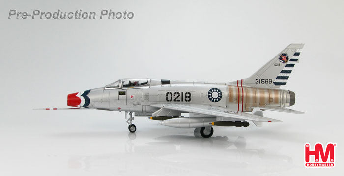 F-100A Super Sabre Republic of China Air Force (Taiwan Air Force) 1980s (demonstration aircraft) #0218 1/72 [HA2115]