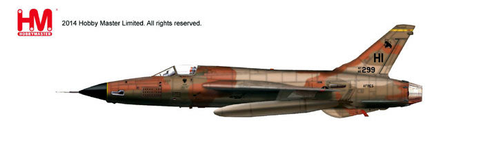 F-105D, US Air Force, 419th Tactical Fighter Wing, 466th Tactical Fighter Squadron, brown camouflage, Hill Field, 1983, #62-4299, 1/72 [HA2512]