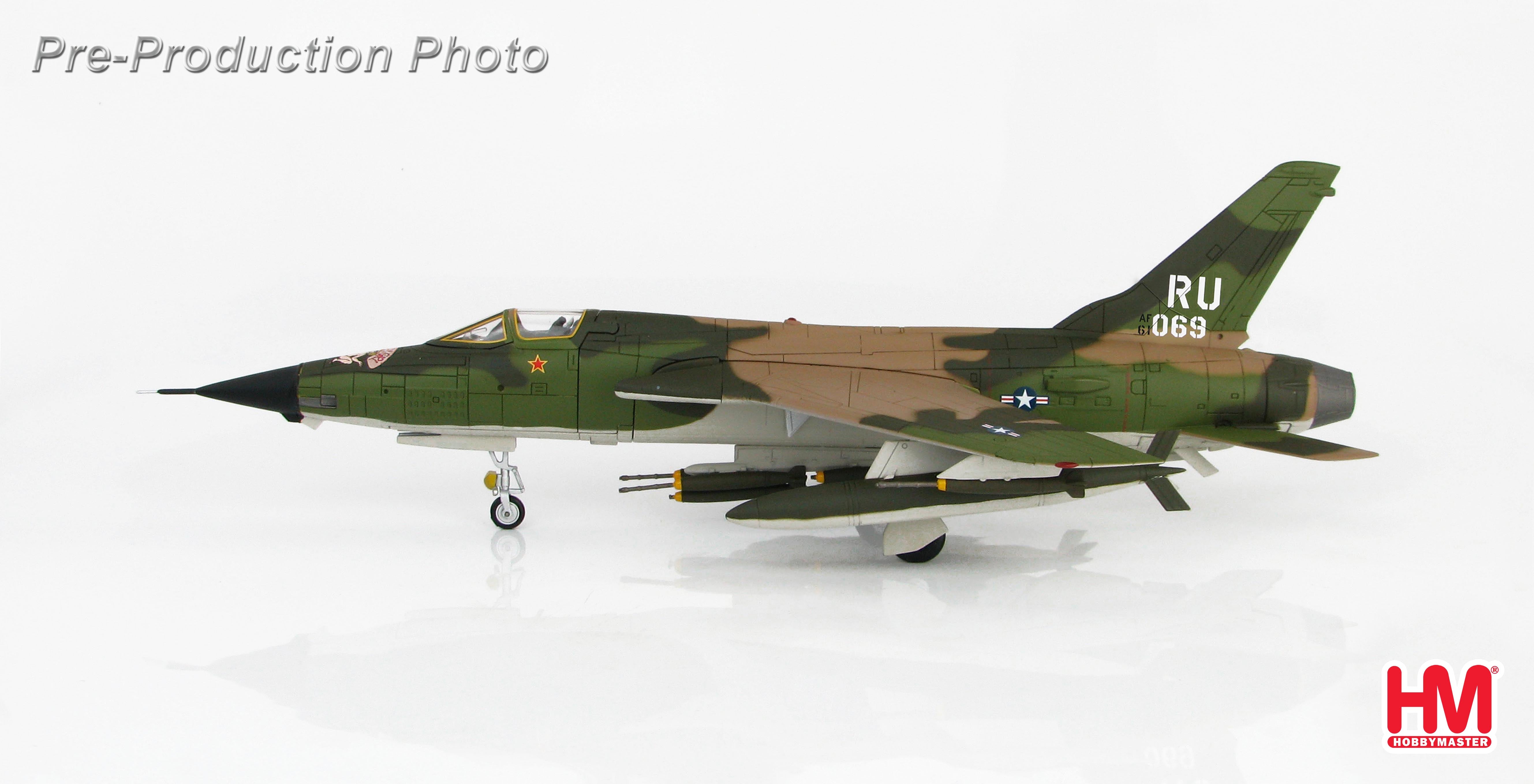 F-105D Thunderchief, United States Air Force, 388th Tactical Fighter Wing, 469th Tactical Fighter Squadron, 1960s, RU/#61-0069 "Cherry Girl", 1/72 [HA2515]